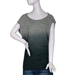 NWOT COMPTOIR DES COTONNIERS Dress 1~XS-S FRANCE Grey Blue Dip-Dye Wool Knit